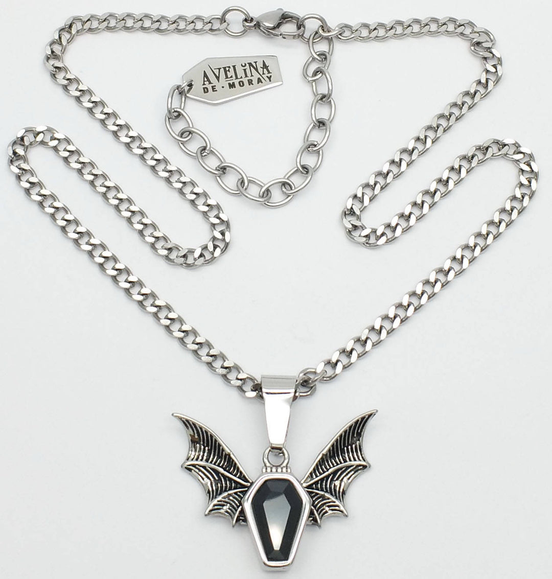 Black Friday Coffin Necklace