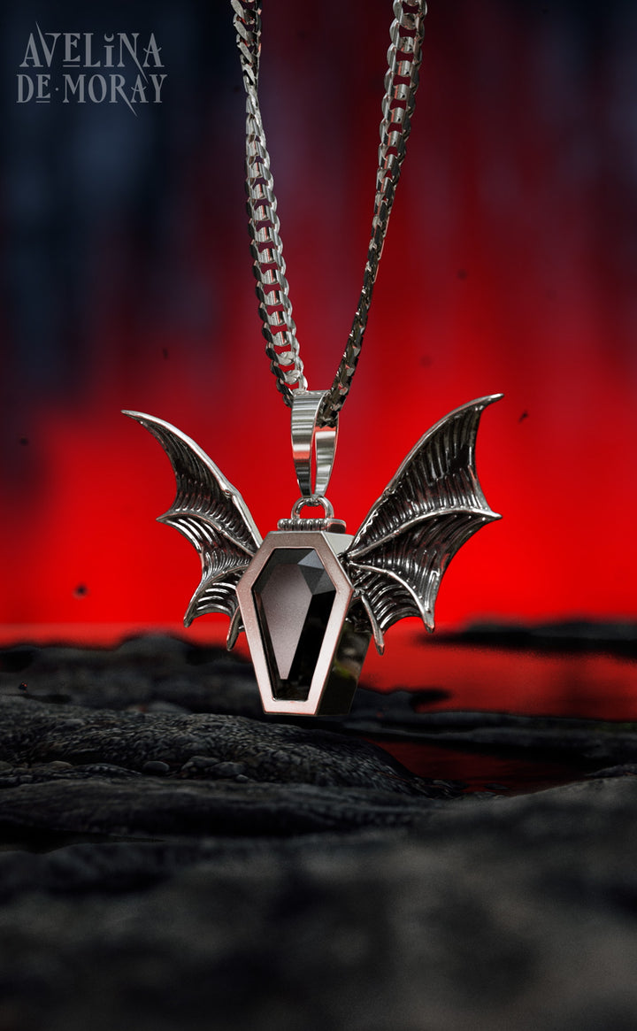 Black Friday Coffin Necklace
