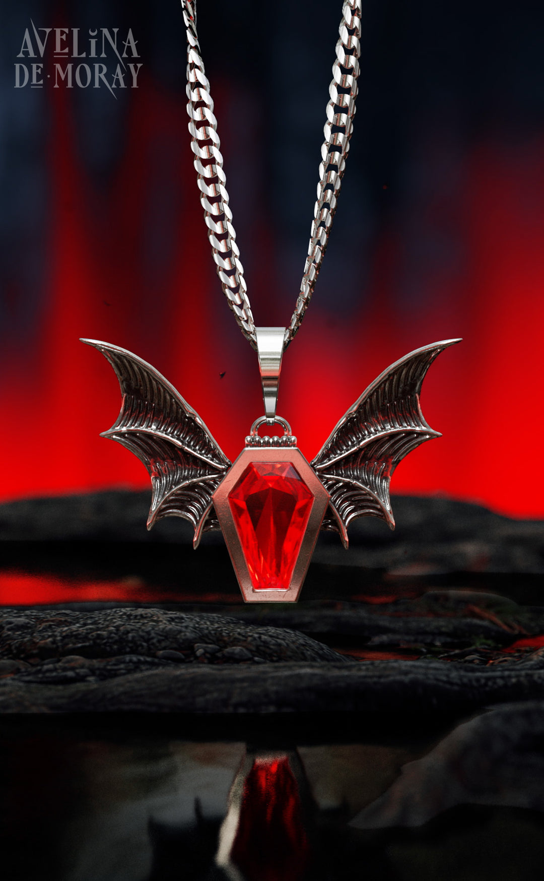 Black Friday Coffin Necklace