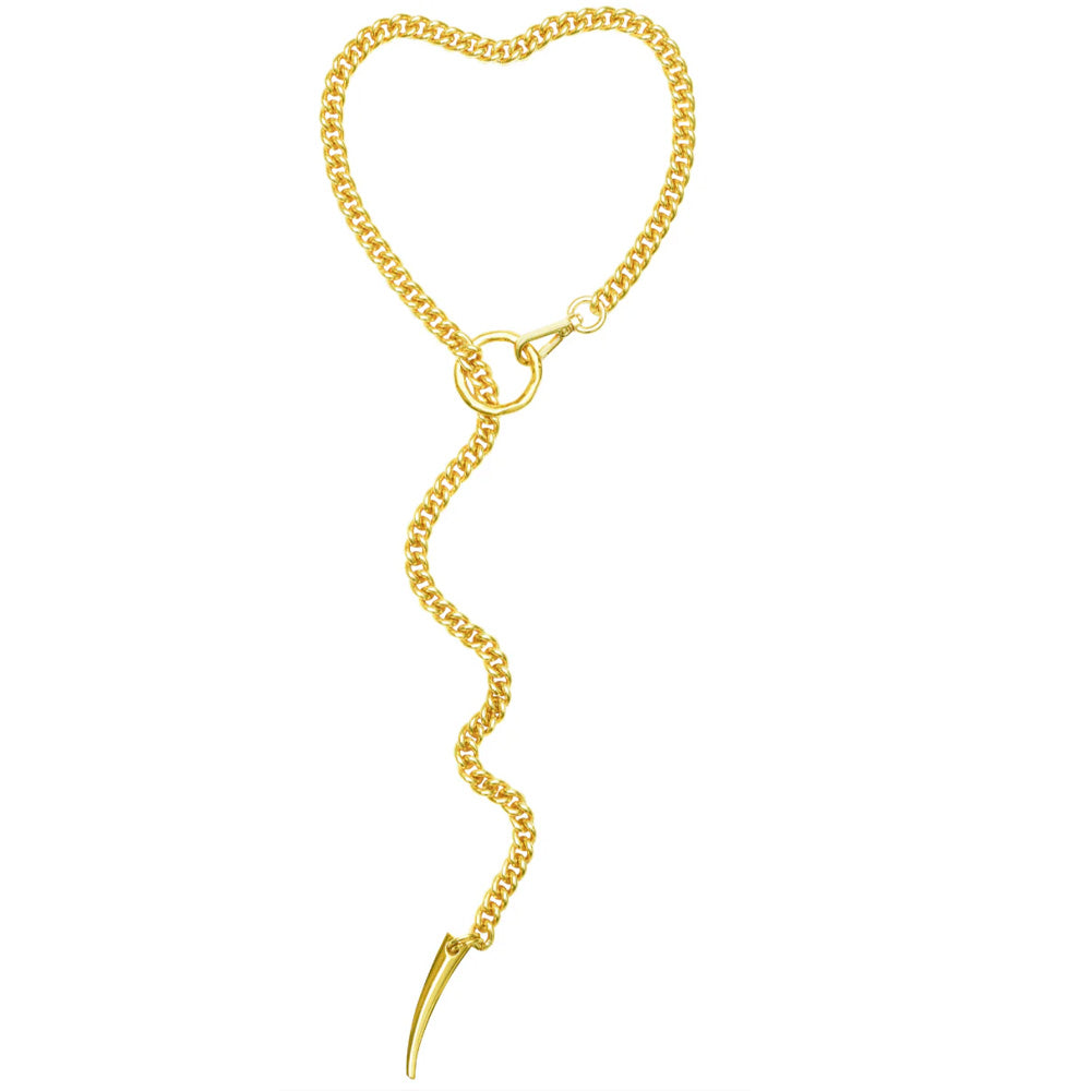 Forbidden Necklace - Gold Tone