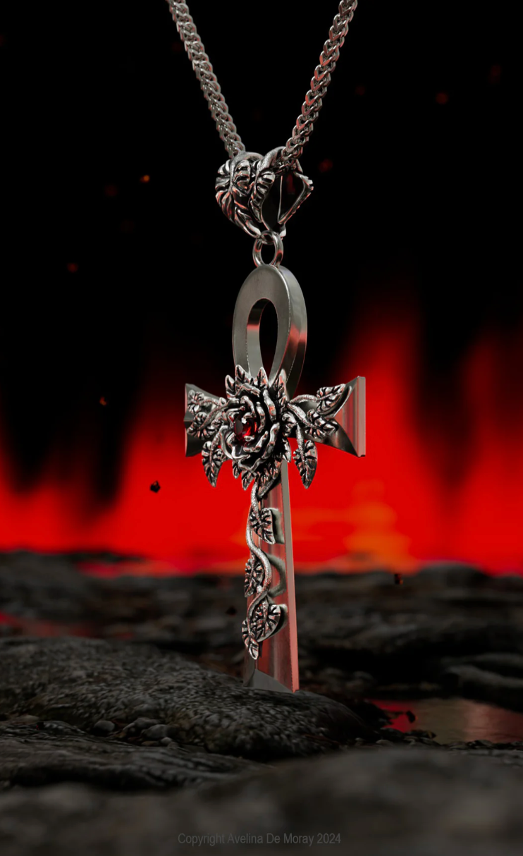 Jack Townson Vampire Ankh Pendant