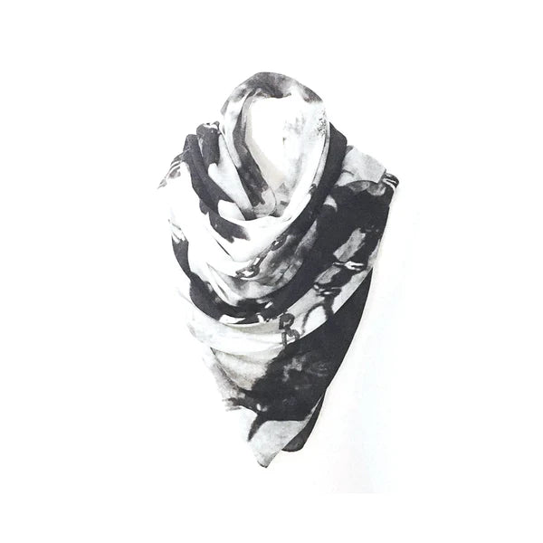 Black Bird Scarf -