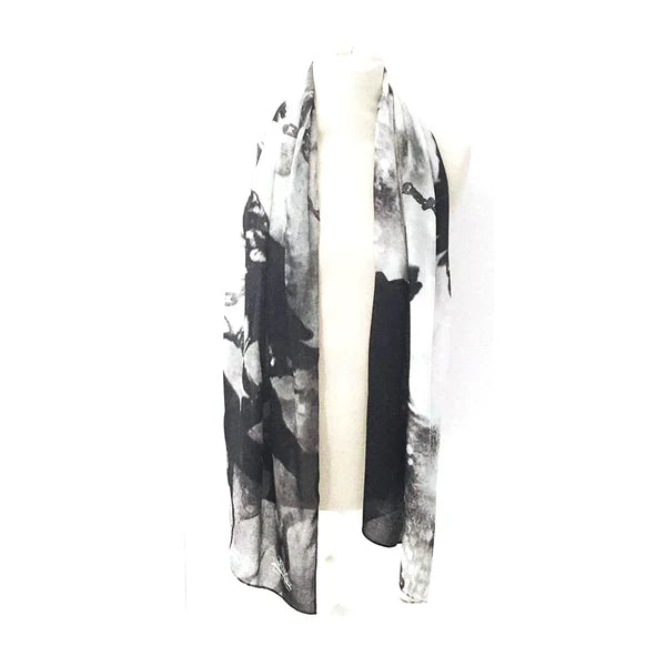 Black Bird Scarf -