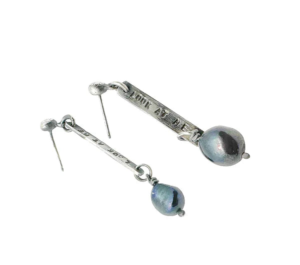 Persis Silver Earrings - EX09