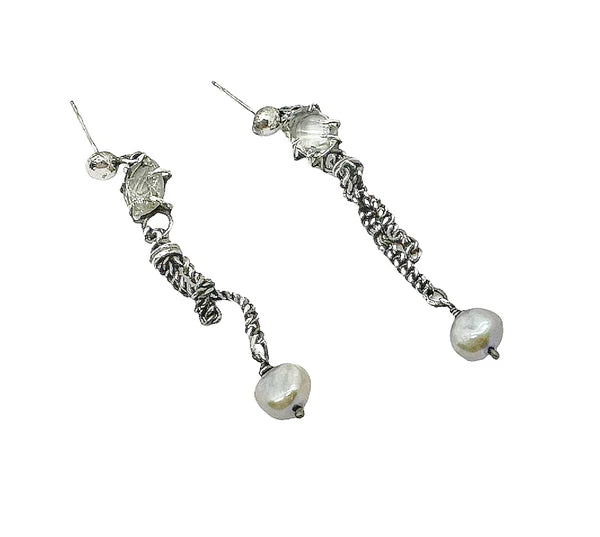 Ethni Silver Earrings - EX07