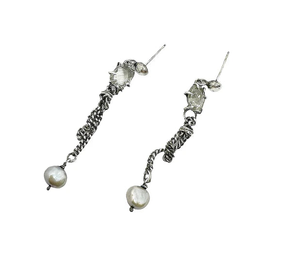 Ethni Silver Earrings - EX07