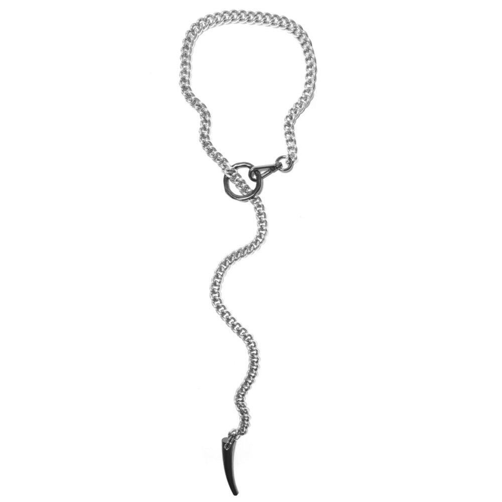 Forbidden Necklace - Silver & Gunmetal