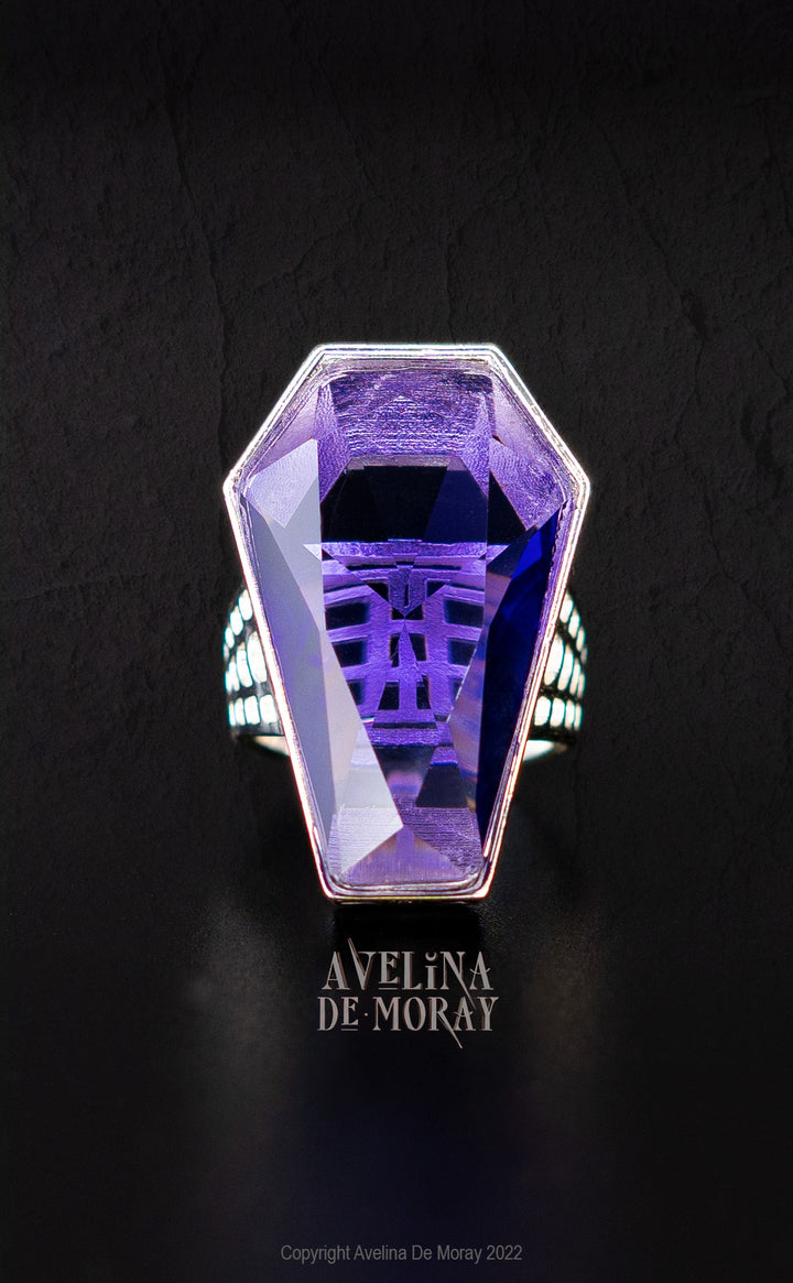 Vamp Coffin Ring