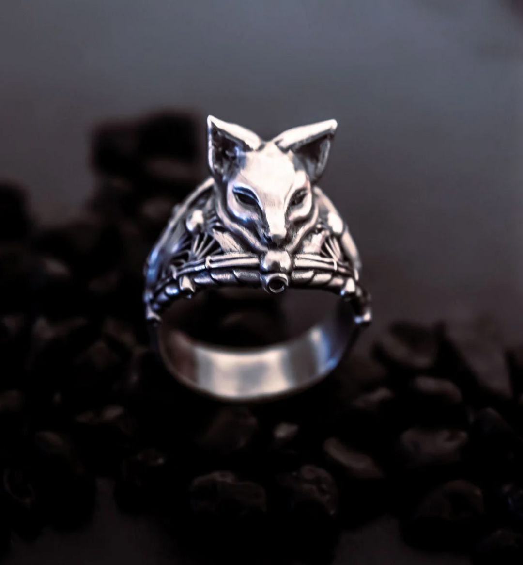 Kitsune Mask Ring