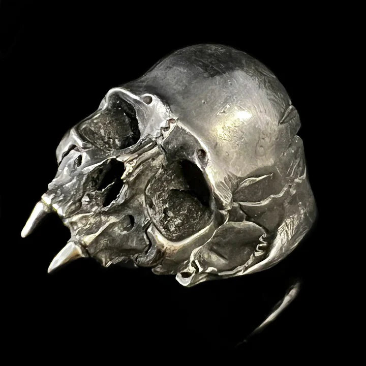 Vampire Ring Silver - Ossua Et Acromata