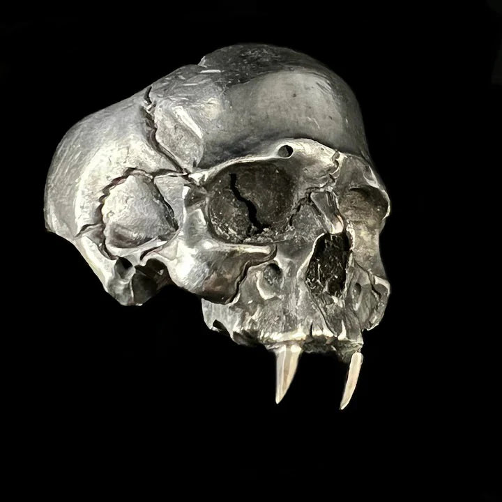 Vampire Ring Silver - Ossua Et Acromata