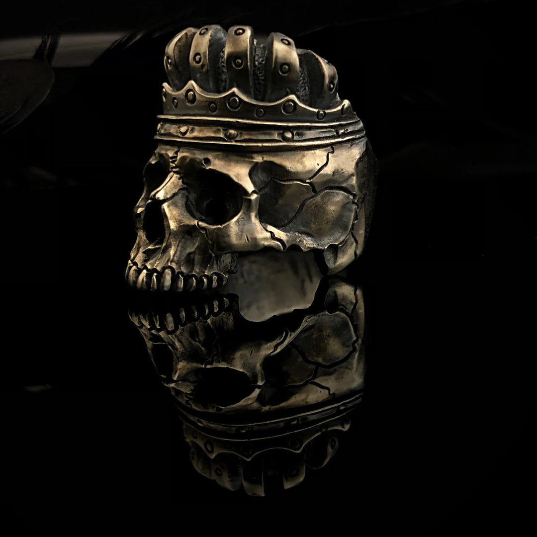 Dead King Ring Silver - Ossua Et Acromata