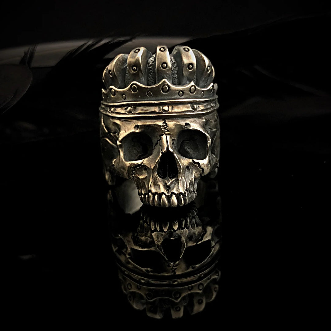 Dead King Ring Silver - Ossua Et Acromata