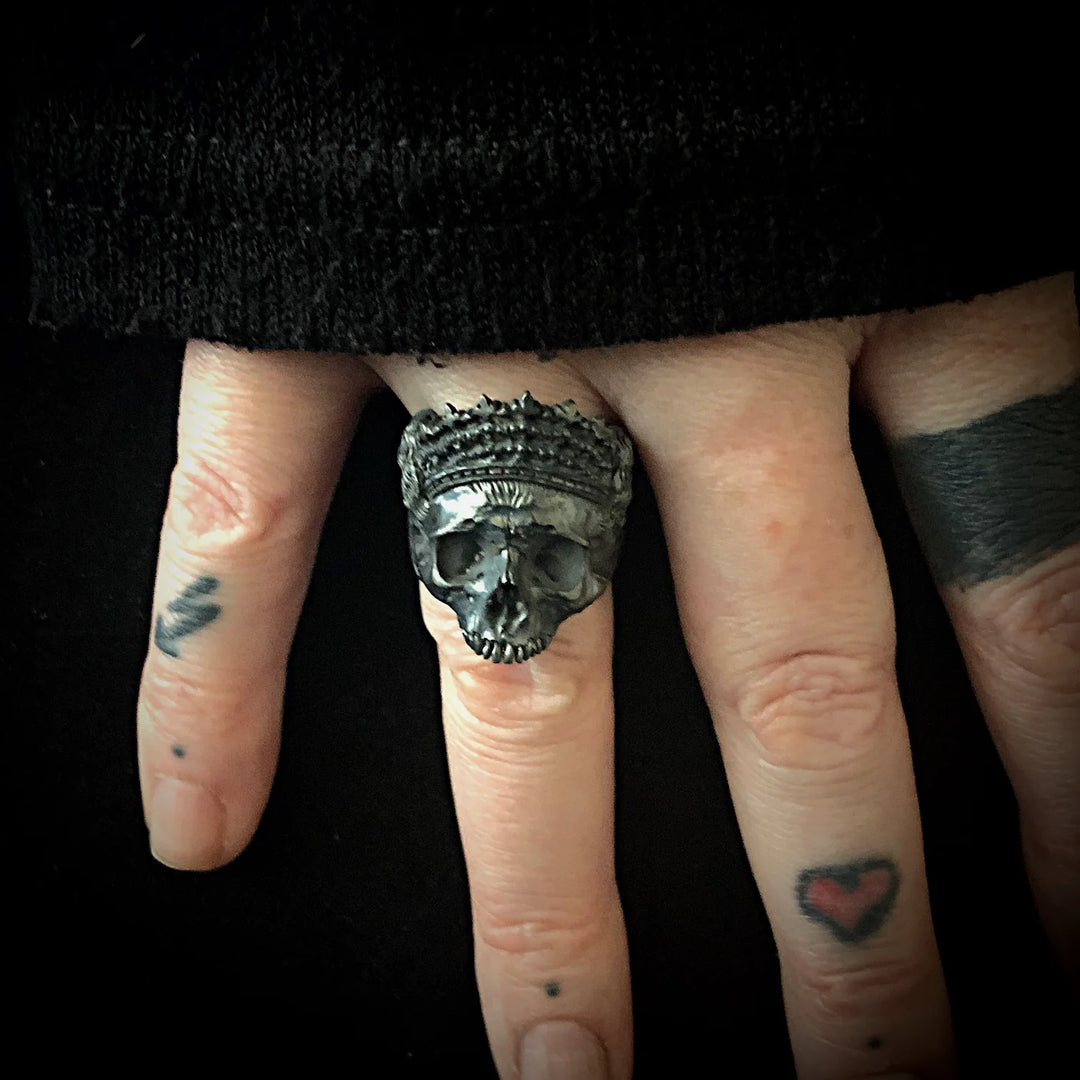 Dead Queen Ring Silver - Ossua Et Acromata