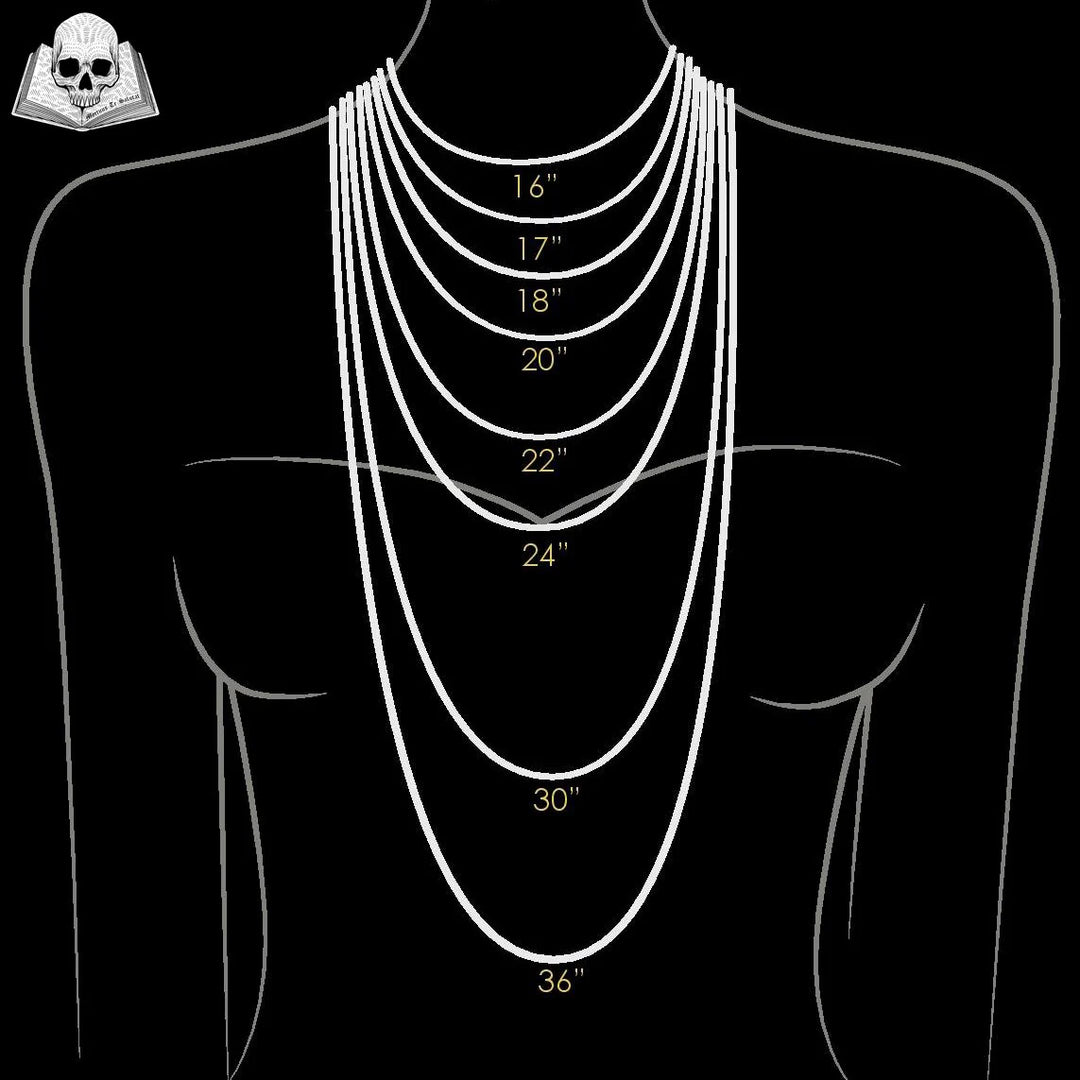 Azazel Master Necklace Silver - Ossua Et Acromata