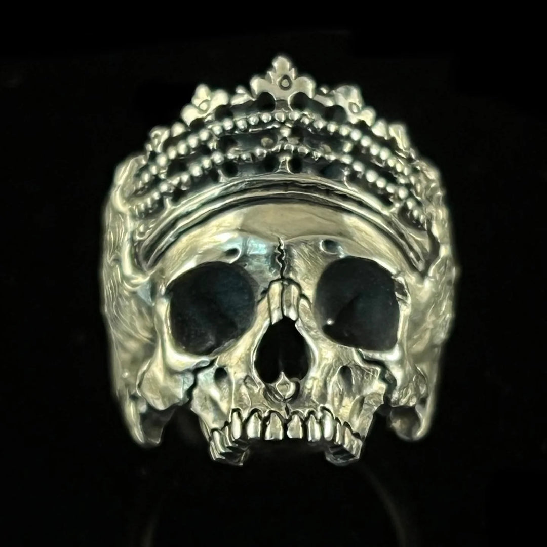 Dead Queen Ring Silver - Ossua Et Acromata