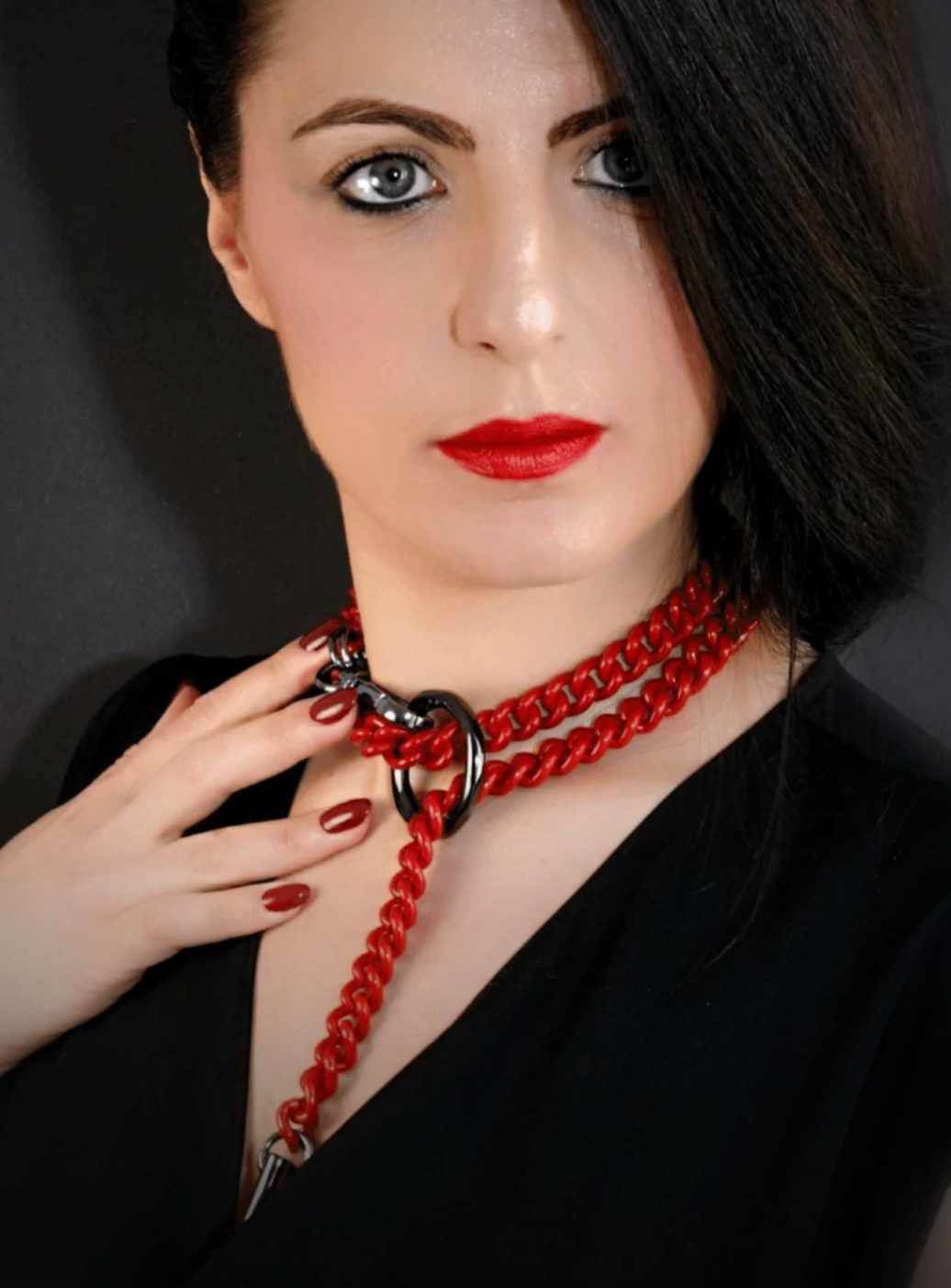 Forbidden Necklace - Red Gloss